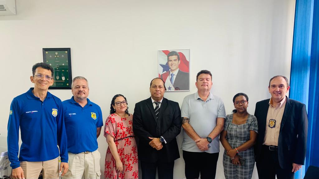 Diretor Geral da Polícia Científica do Pará visita o IESP